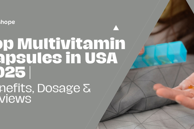 Top Multivitamin Capsules in USA 2025 | Benefits, Dosage & Reviews