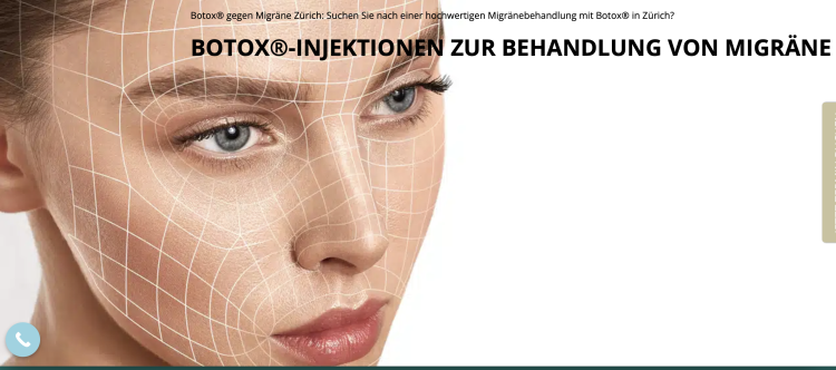 Nie mehr Schmerzen – Botulinumtoxin in der Schmerzklinik in Zürich