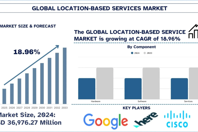 Location-Based Services Market, Growth, Size, Share, Trends and forecast to (2025-2033)