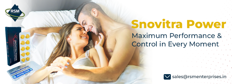 Magnificently Manage Sexual Issues Among Men With Snovitra Power | Get 30% Off & Fast Delivery
