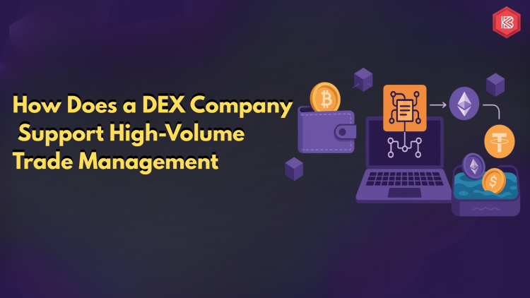 How Does a DEX Company Support High-Volume Trade Management?