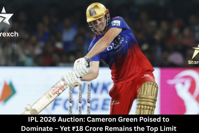 IPL 2026 Auction: Cameron Green Poised to Dominate – Yet ₹18 Crore Remains the Top Limit