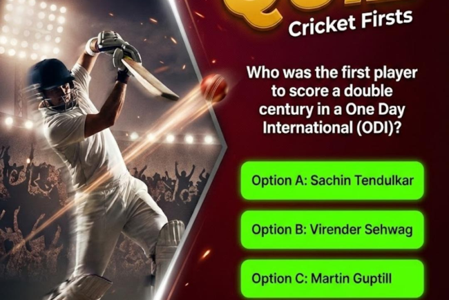 Cricket Milestone Quiz: ODI Double Century Firsts