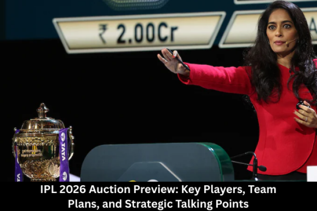 IPL 2026 Auction Preview: Key Players, Team Plans, and Strategic Talking Points