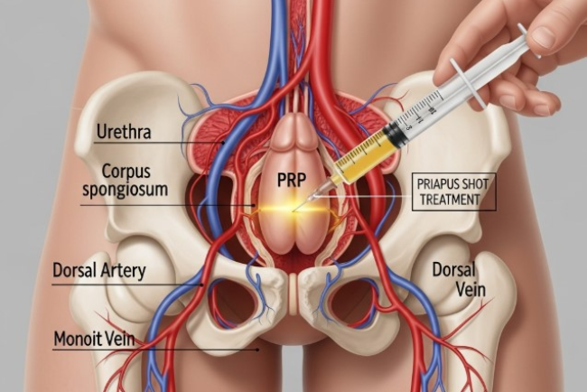 P-Shot Therapy (Priapus Shot) for Erectile Dysfunction