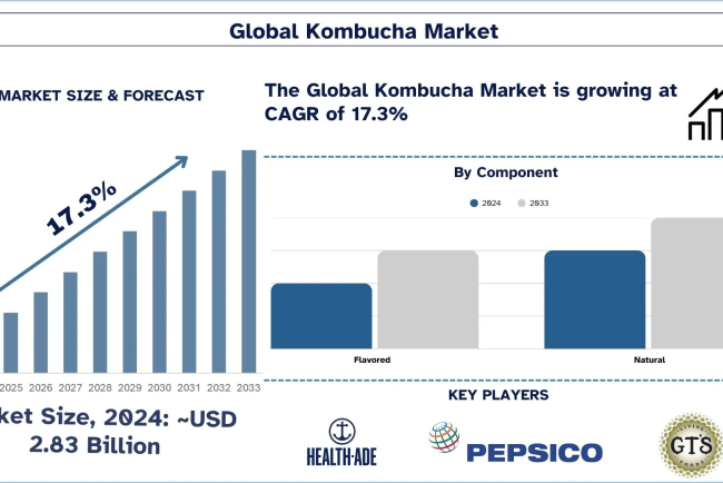 Kombucha Market Size, Growth, Trends, Forecast (2025-2033)