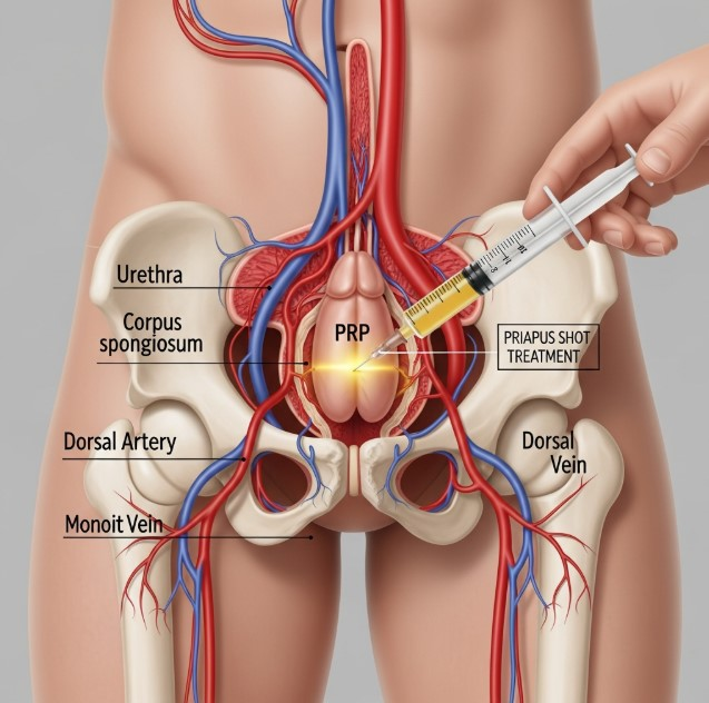 P-Shot Therapy (Priapus Shot) for Erectile Dysfunction