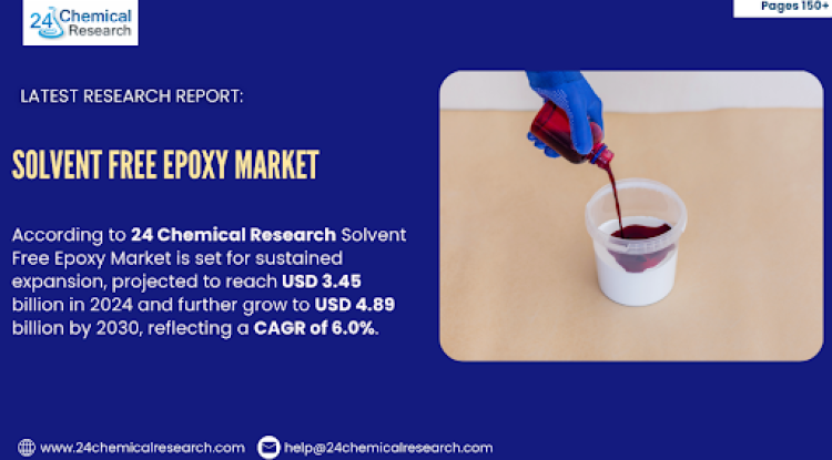 Solvent Free Epoxy Market Forecast 2030 — Advancing Toward VOC-Free Industrial Coatings