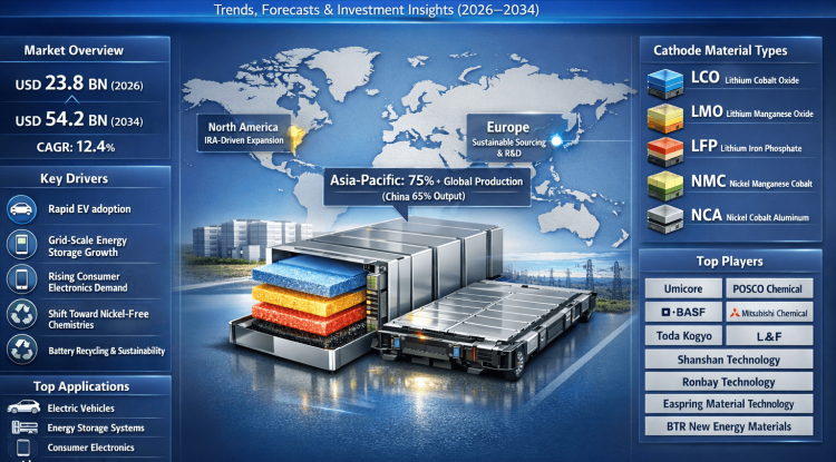 What’s Driving Growth in Lithium Battery Cathode Material Market? Trends, Forecasts & Investment Insights