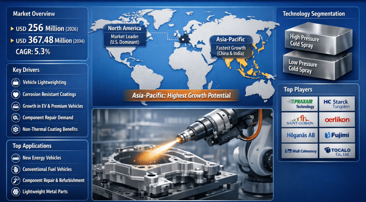 Automotive Cold Gas Spray Coating market Growth Explained: Key Drivers, Opportunities & Future Outlook