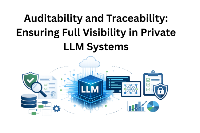 Auditability and Traceability: Ensuring Full Visibility in Private LLM Systems
