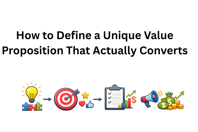 How to Define a Unique Value Proposition That Actually Converts