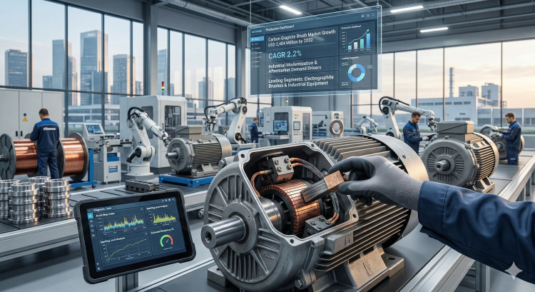 Global Carbon Graphite Brush Market Poised to Reach USD 2,484 Million by 2032, Driven by Industrial Modernization and Aftermarket Demand