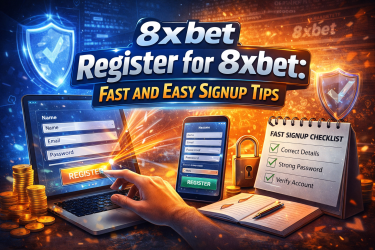 Register for 8xbet: Fast and Easy Signup Tips