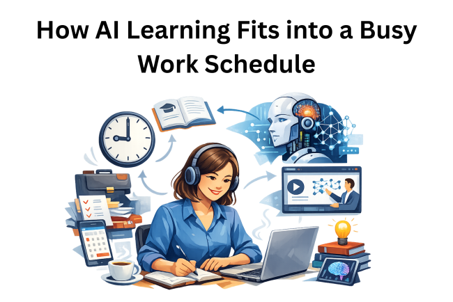 How AI Learning Fits into a Busy Work Schedule