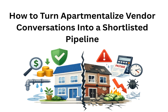 How to Turn Apartmentalize Vendor Conversations Into a Shortlisted Pipeline