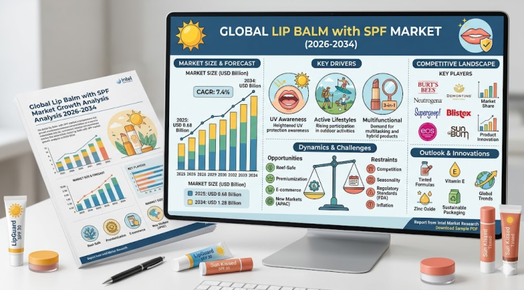 Lip Balm with SPF Market Growth Analysis, Dynamics, Key Players and Innovations, Outlook and Forecast 2026-2034