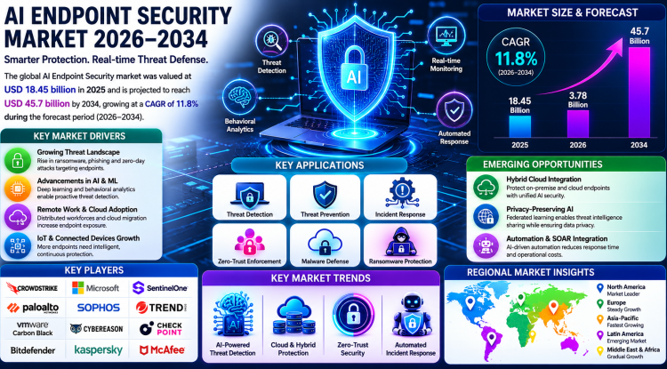 AI Endpoint Security Market Growth Analysis, Dynamics, Key Players and Innovations, Outlook and Forecast 2026-2034