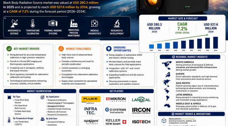 Black Body Radiation Source Market Growth Analysis, Dynamics, Key Players and Innovations, Outlook and Forecast 2026-2034