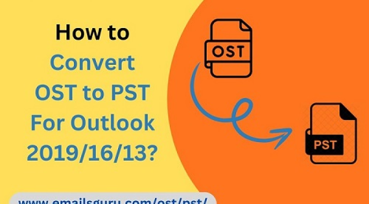 How To Convert OST File To Outlook PST File Without Any Technical Skills?