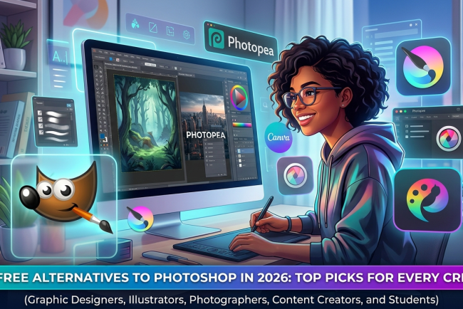 Best Free Alternatives to Photoshop in 2026: Top Picks for Every Creator