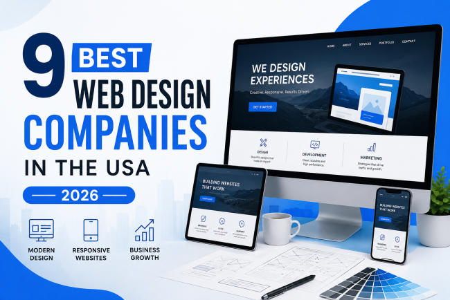 9 Best Web Design Companies in the USA (2026) | Top Agencies