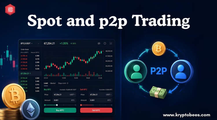 How Spot and P2P Trading Improves Cryptocurrency Exchange Functionality