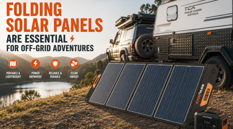 Why Folding Solar Panels Are Essential for Off-Grid Adventures