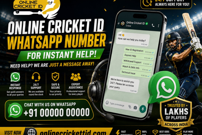 Online Cricket ID WhatsApp Number for Instant Help