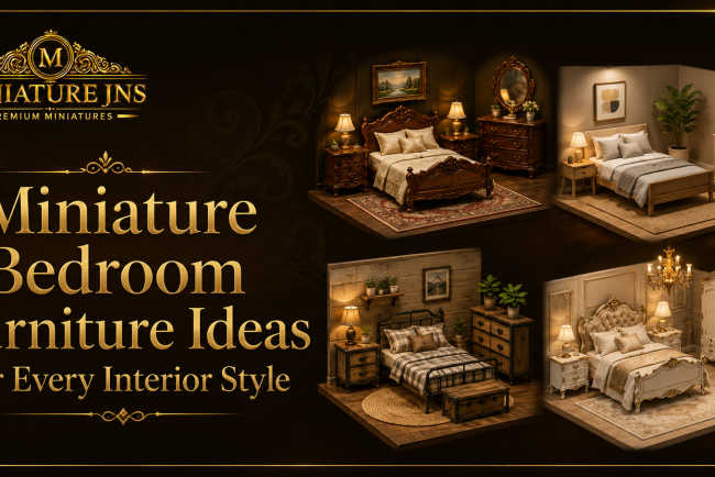 Miniature Bedroom Furniture Ideas for Every Interior Style