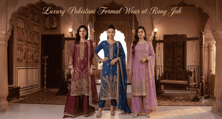 Pakistani Formal Wear at Rang Jah – Bridal Dresses You'll Love