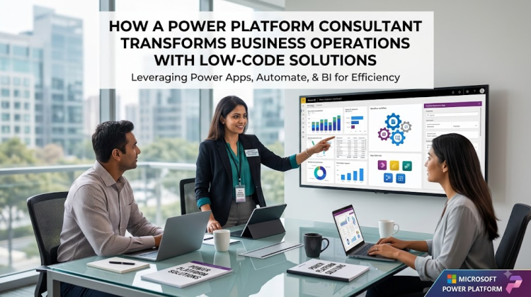 How a Power Platform Consultant Drives Business Transformation Through Low-Code Solutions and Automation