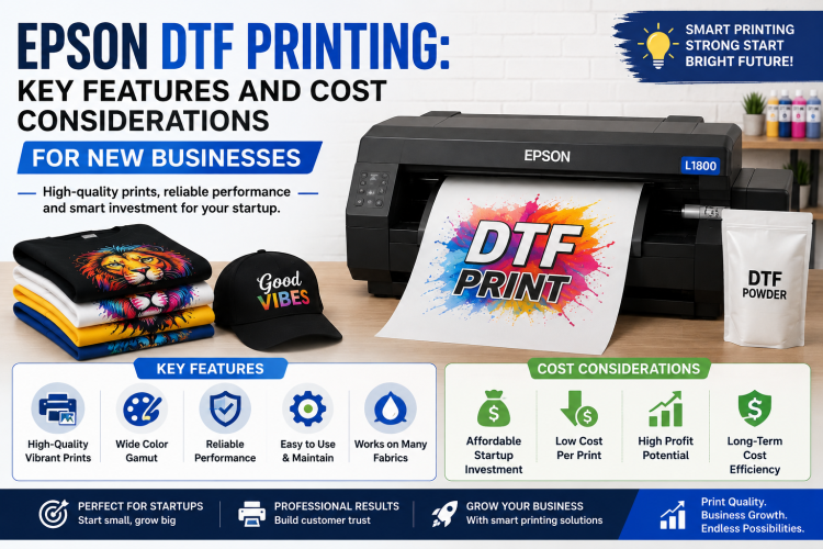 Epson DTF Printing: Key Features and Cost Considerations for New Businesses