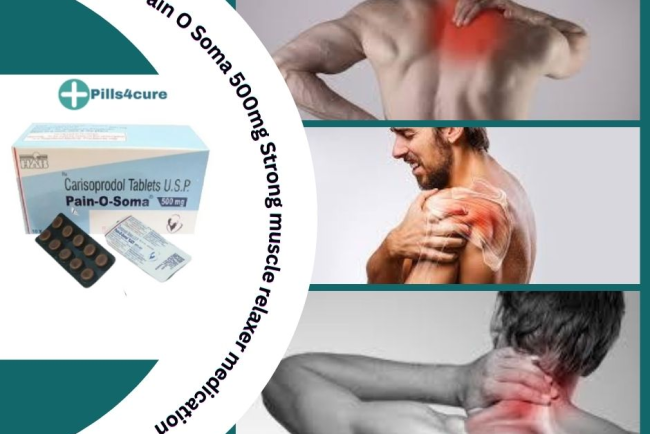 Pain O Soma 500mg Treatment for Sore Muscle Recovery