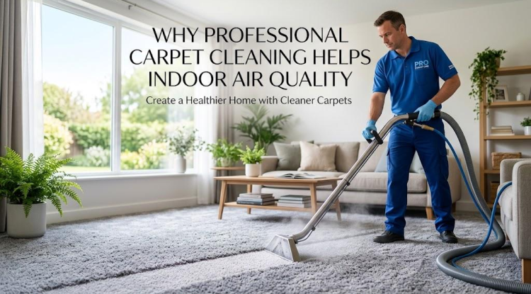 Why Professional Carpet Cleaning Helps Indoor Air Quality