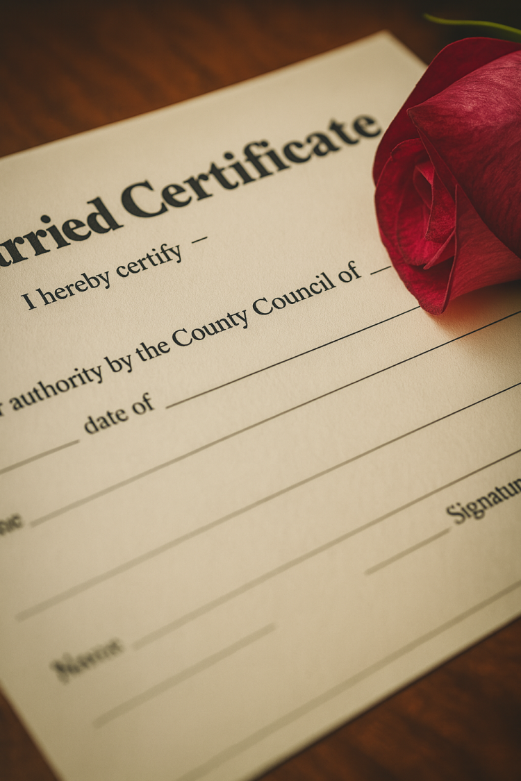 How Can You Prepare Marital Status Documents for International Marriage?